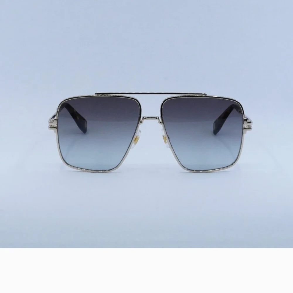 Marc Jacobs MJ 1091/ N/S 006J IB Gold with Gold Chain Sunglasses - Picture 6 of 10
